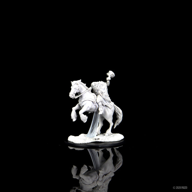 Pathfinder Deep Cuts Unpainted Miniatures: W12 Dullahan (Headless Horsemen) from WizKids image 6