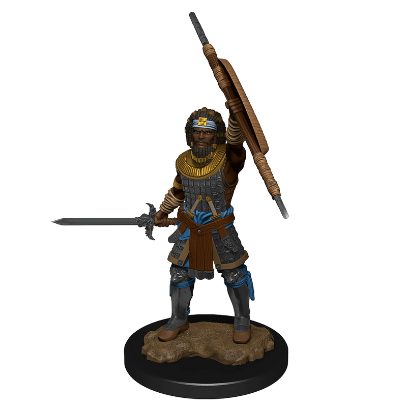 Dungeons & Dragons Nolzur's Marvelous Unpainted Miniatures: W13 Human Fighter Male from WizKids image 6