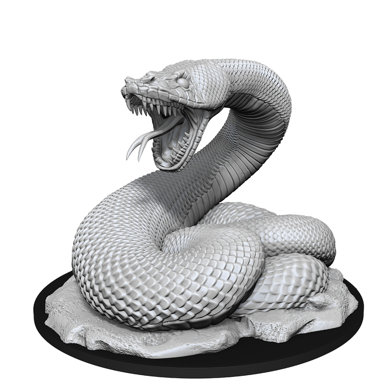 Dungeons & Dragons Nolzur's Marvelous Unpainted Miniatures: W13 Giant Constrictor Snake from WizKids image 7