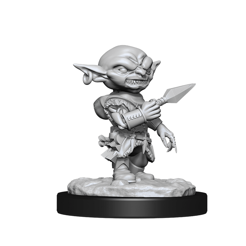 Pathfinder Deep Cuts Unpainted Miniatures: W13 Goblin Rogue Male from WizKids image 5