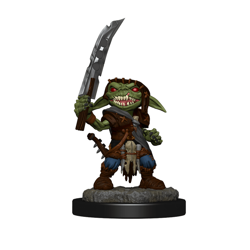 Pathfinder Deep Cuts Unpainted Miniatures: W13 Goblin Fighter Male from WizKids image 8