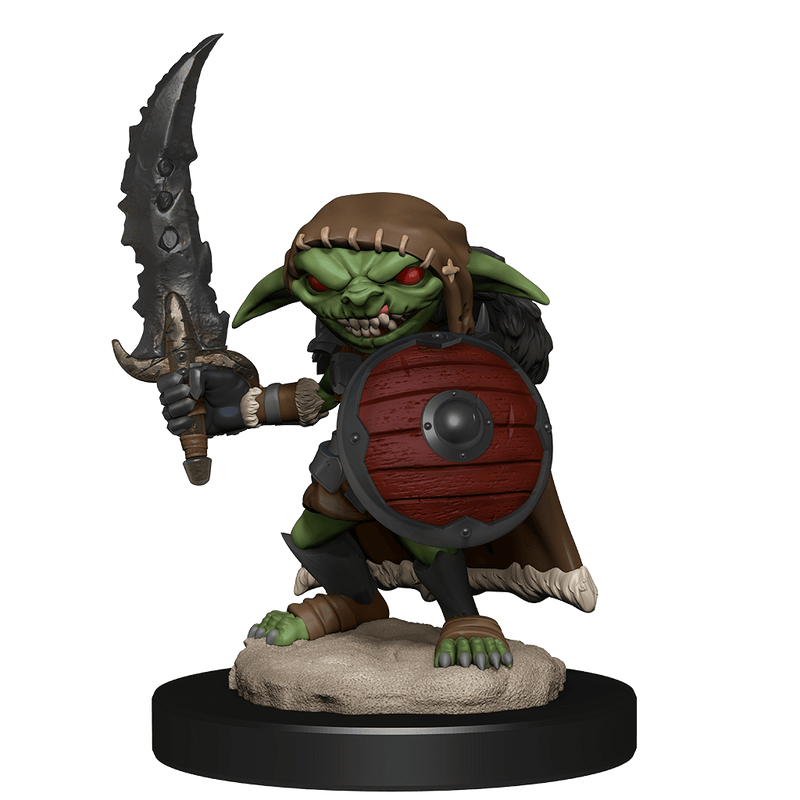 Pathfinder Deep Cuts Unpainted Miniatures: W13 Goblin Fighter Male from WizKids image 6