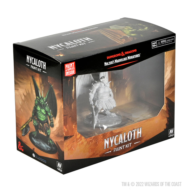 Dungeons & Dragons Nolzur's Marvelous Unpainted Miniatures: Paint Kit - Nycaloth from WizKids image 10