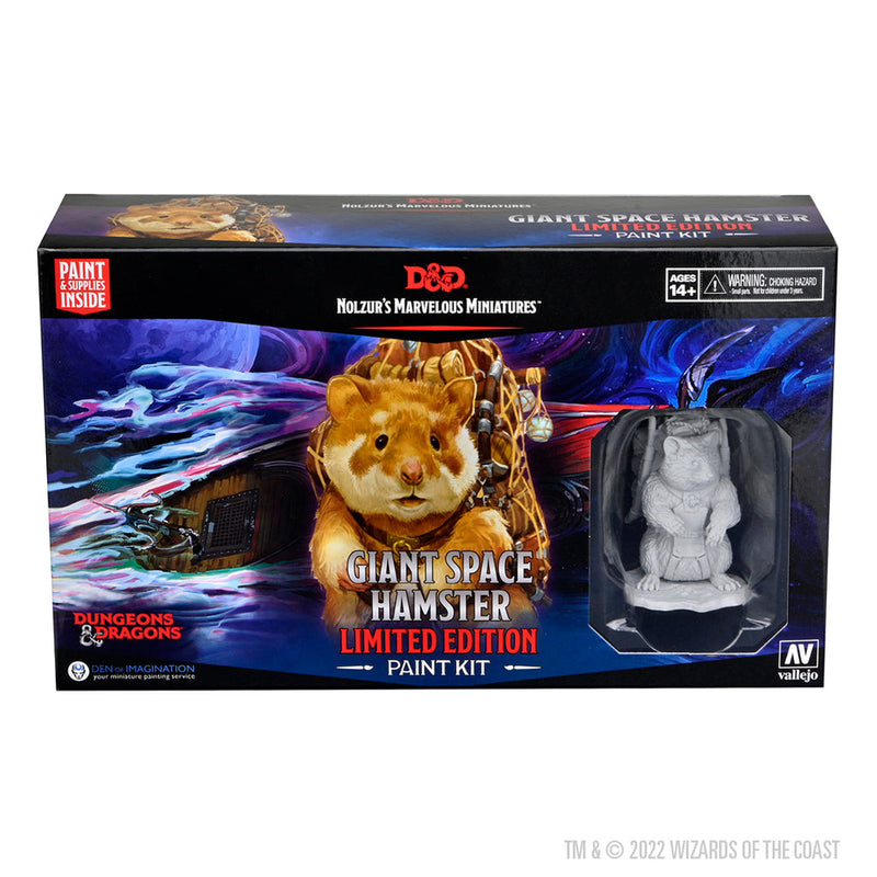 Dungeons & Dragons Nolzur's Marvelous Unpainted Miniatures: Paint Kit Limited Edition - Giant Space Hamster from WizKids image 10