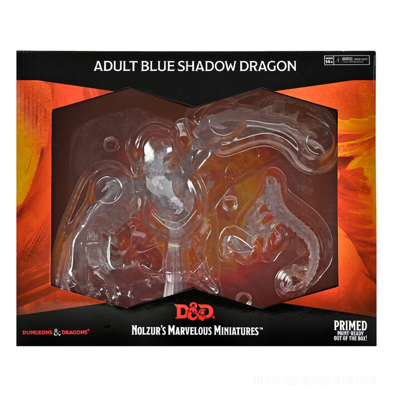 Dungeons & Dragons Nolzur's Marvelous Unpainted Miniatures: Adult Blue Shadow Dragon from WizKids image 10