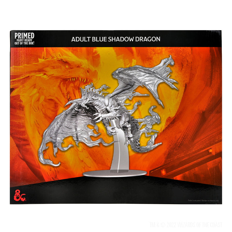 Dungeons & Dragons Nolzur's Marvelous Unpainted Miniatures: Adult Blue Shadow Dragon from WizKids image 11