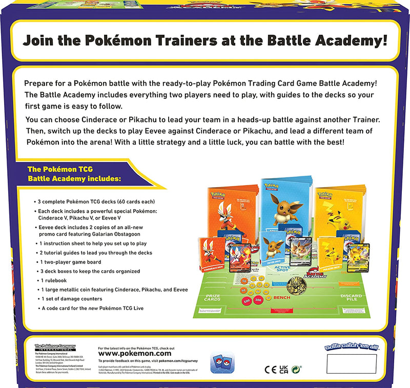 Pokemon TCG: Battle Academy (2022) by The Pokemon Company International | Watchtower