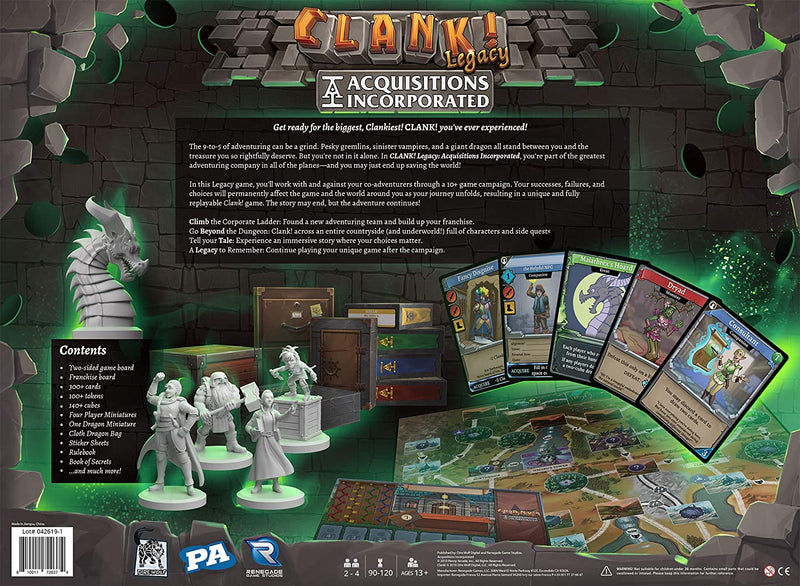 Clank!: Legacy - Acquisitions Incorporated by Renegade Studios | Watchtower