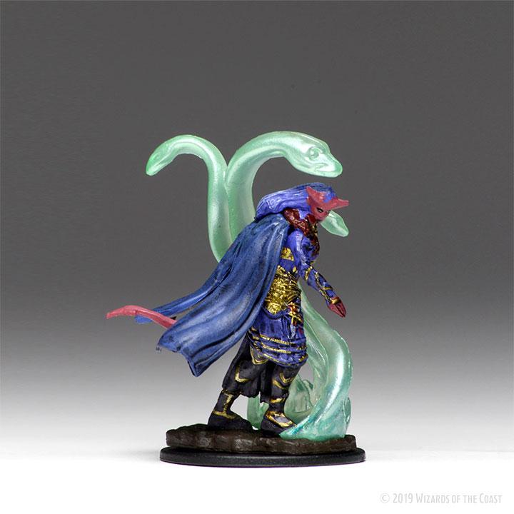 Dungeons & Dragons: Icons of the Realms Premium Figures W01 Tiefling Female Sorcerer from WizKids image 5