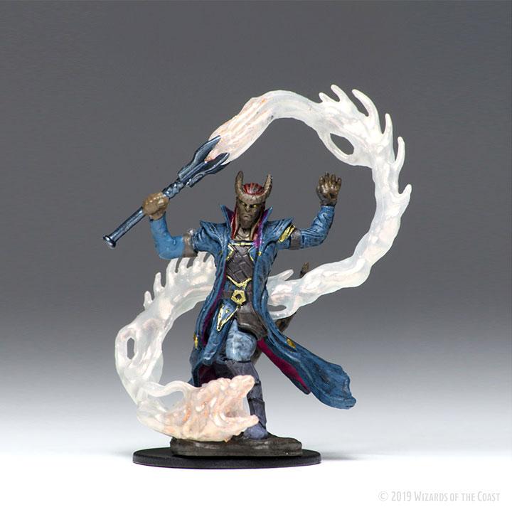 Dungeons & Dragons: Icons of the Realms Premium Figures W01 Tiefling Male Sorcerer from WizKids image 4