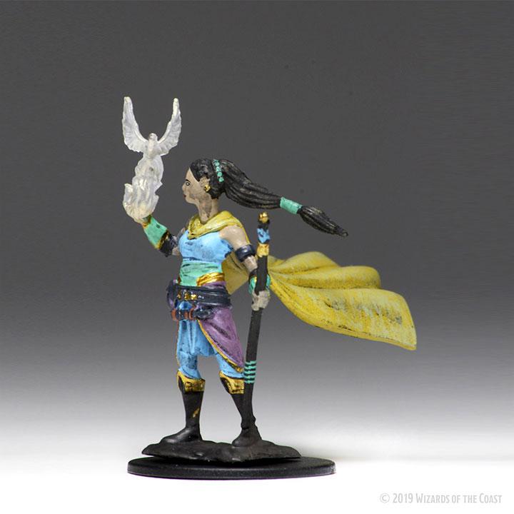 Dungeons & Dragons: Icons of the Realms Premium Figures W01 Elf Female Druid from WizKids image 5