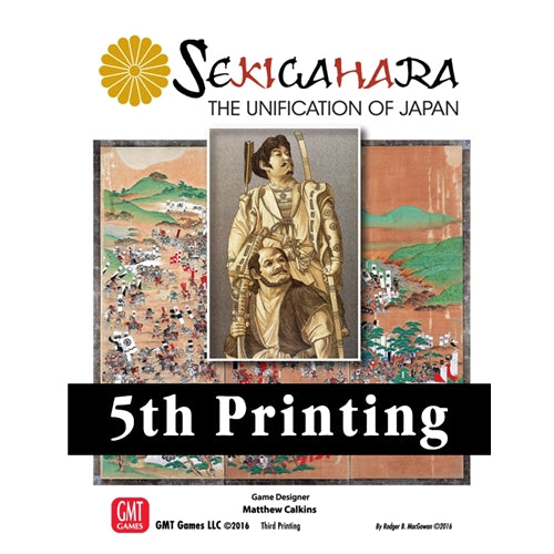 Sekigahara 5th Printing by GMT GAMES, LLC | Watchtower.shop