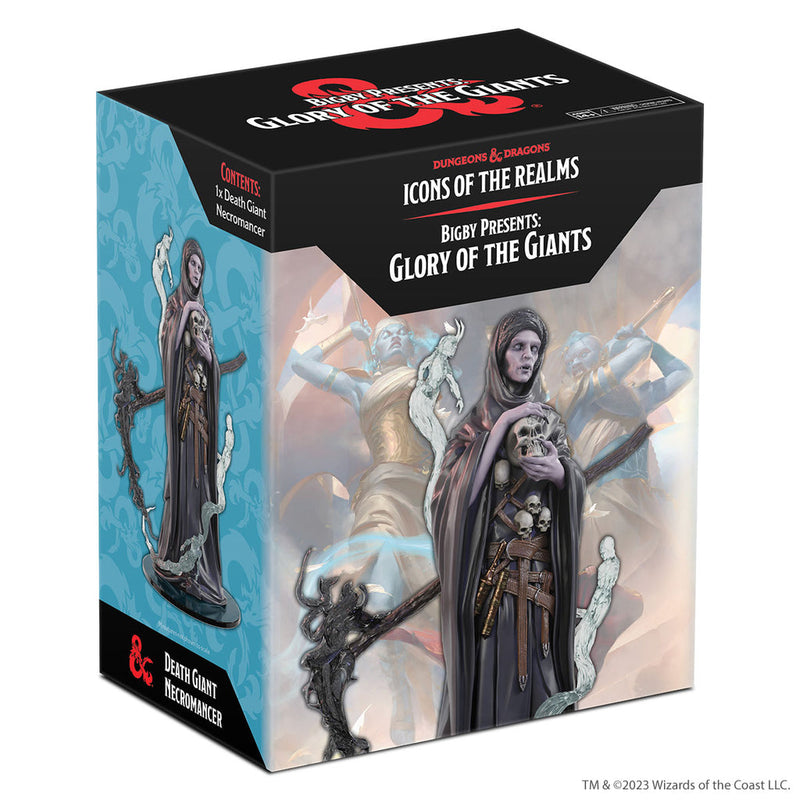 Dungeons & Dragons: Icons of the Realms Set 27 Bigby Presents Glory of the Giants - Death Giant Necromancer Boxed Mini from WizKids image 6