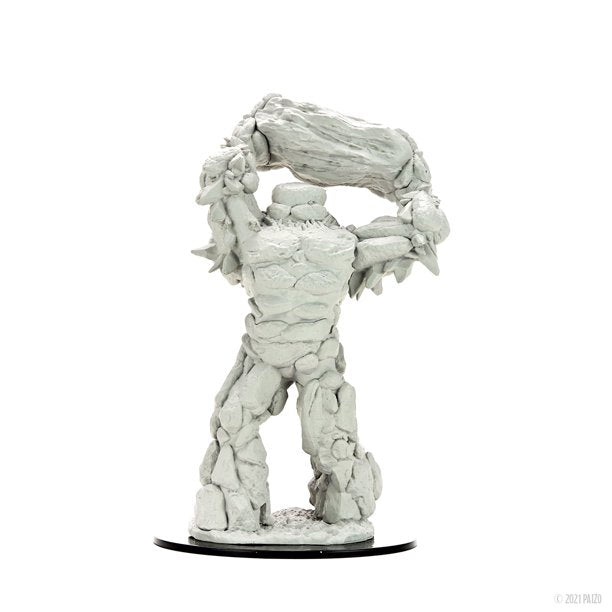 Pathfinder Deep Cuts Unpainted Miniatures: W14 Earth Elemental Lord from WizKids image 7