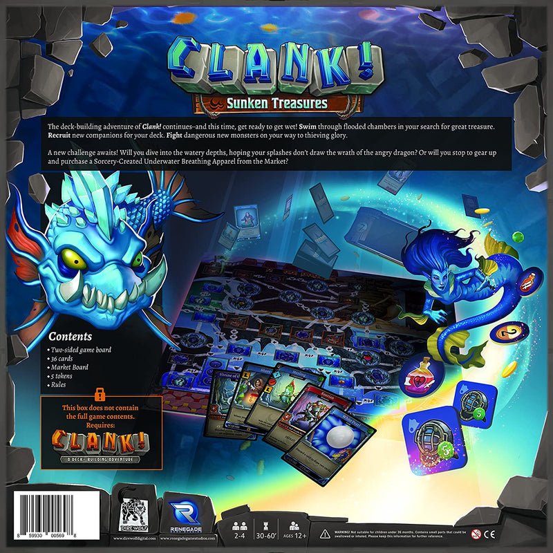 Clank!: Sunken Treasures Expansion by Dire Wolf | Watchtower