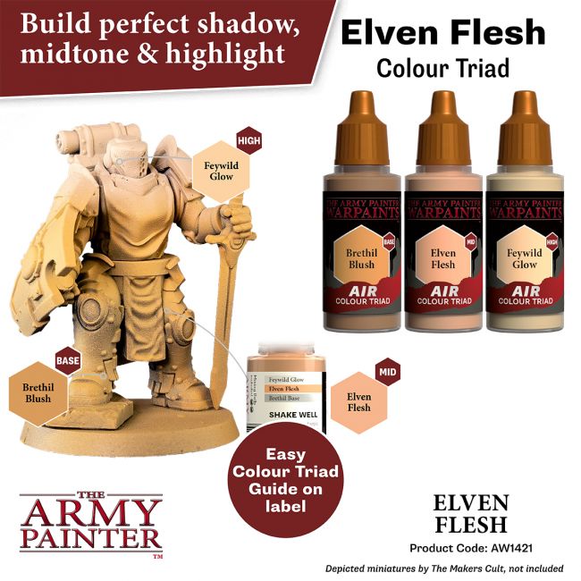 Warpaints Air: Elven Flesh 18ml from The Army Painter image 3