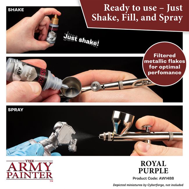 Warpaints Air: Royal Purple 18ml from The Army Painter image 3