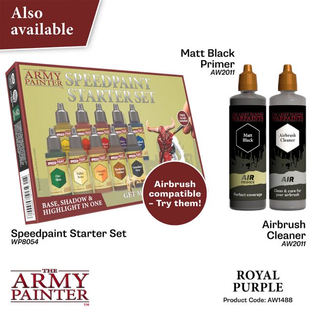 Warpaints Air: Royal Purple 18ml from The Army Painter image 6