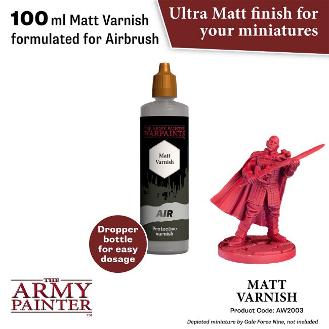 Warpaints Air: Anti-shine Varnish 100 ml from The Army Painter image 2