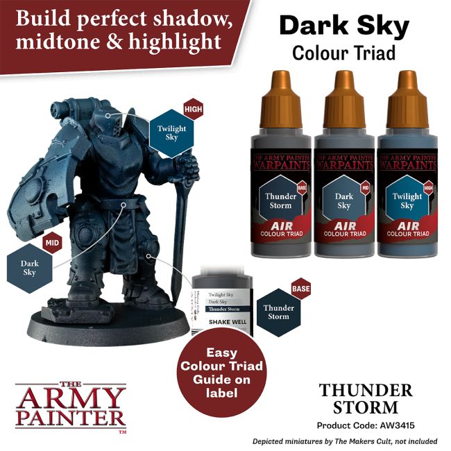 Warpaints Air: Thunder Storm 18ml from The Army Painter image 3