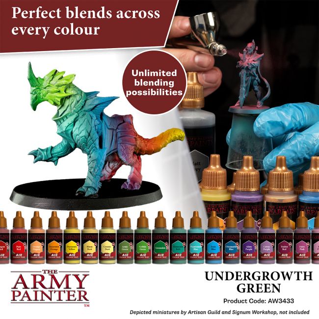 Warpaints Air: Undergrowth Green 18ml from The Army Painter image 7