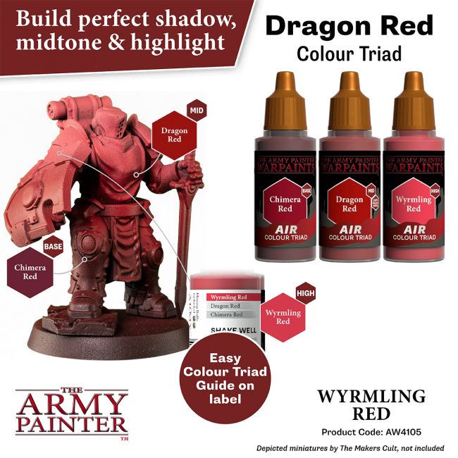 Warpaints Air: Wyrmling Red 18ml from The Army Painter image 3