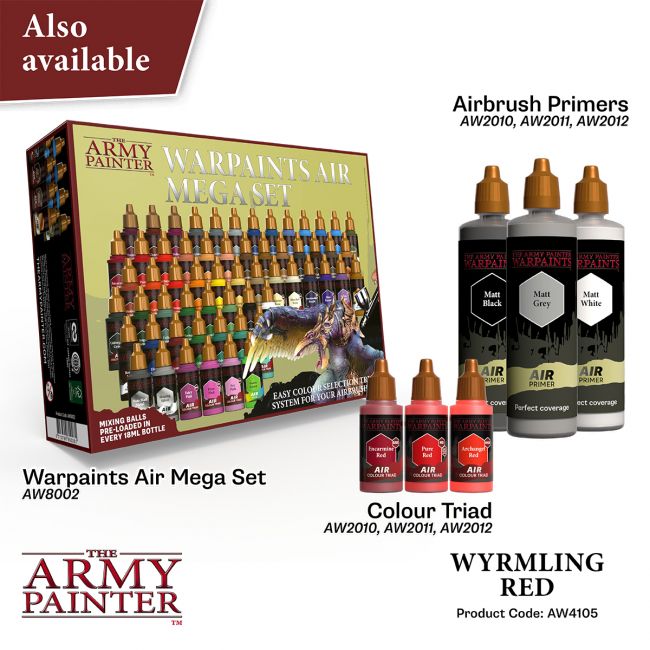 Warpaints Air: Wyrmling Red 18ml from The Army Painter image 6