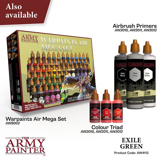Warpaints Air: Exile Green 18ml from The Army Painter image 6