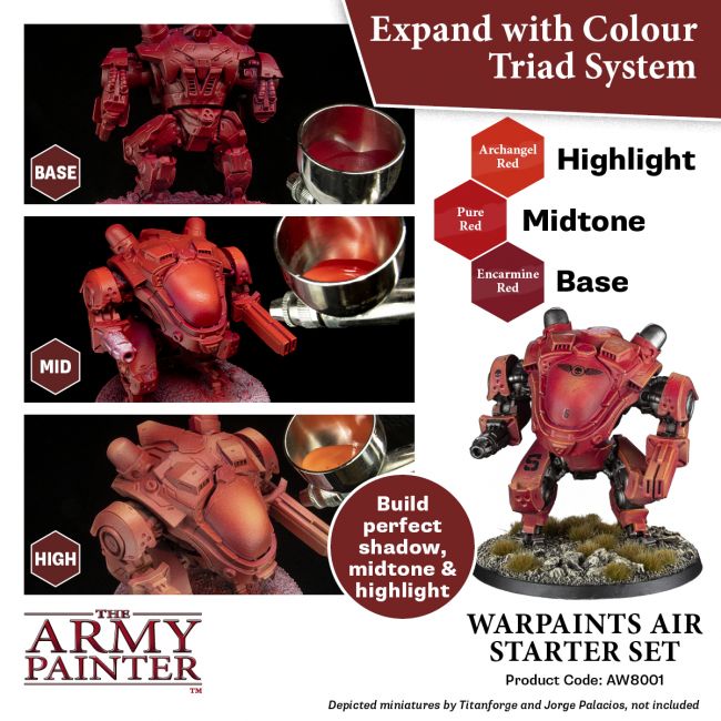 Warpaints Air: Starter Set from The Army Painter image 7