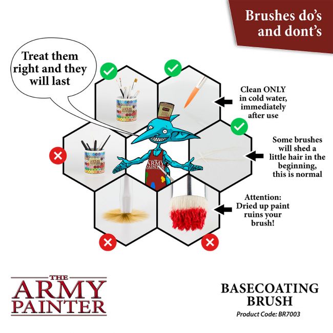 Hobby Brush: Basecoating from The Army Painter image 5
