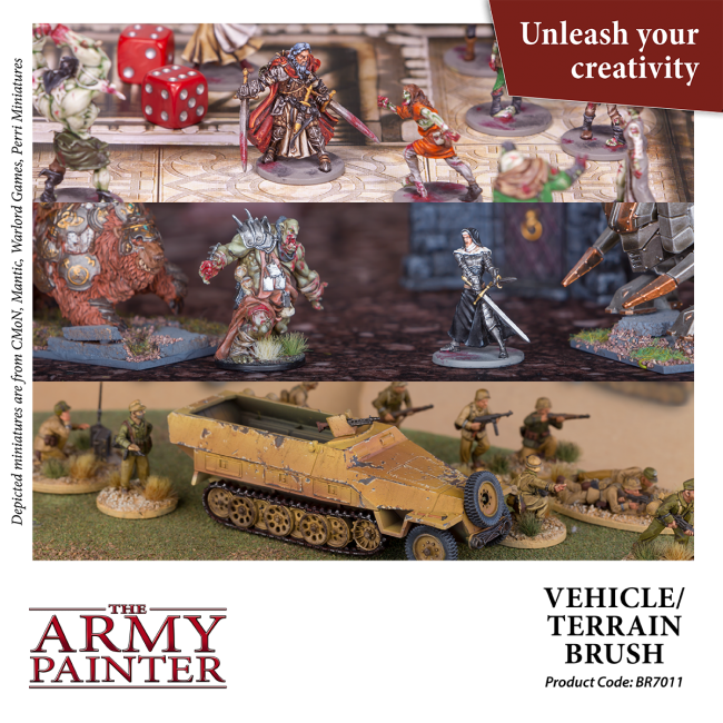 Wargamer Brush: Vehicle / Terrain from The Army Painter image 7