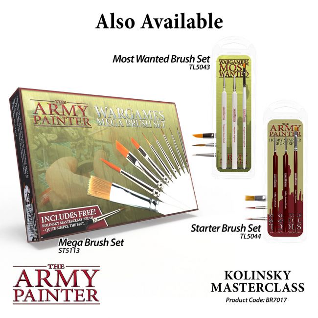 Wargamer Brush: Masterclass Brush from The Army Painter image 6