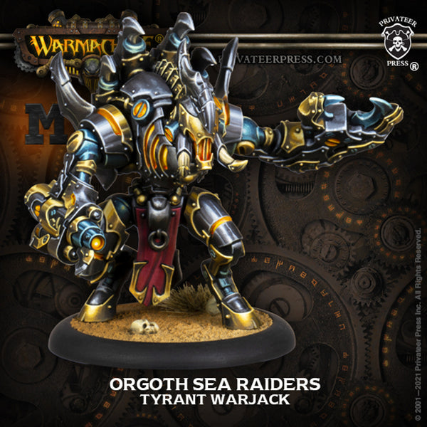 Warmachine: Orgoth Sea Raiders - Tyrant Heavy Warjack (Resin)