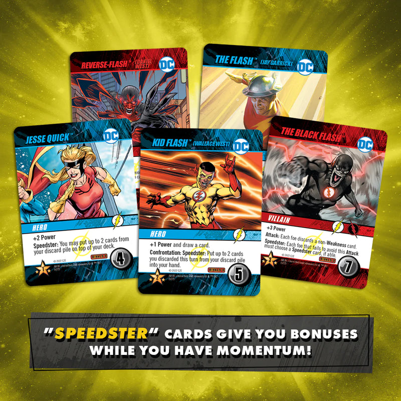 DC Comics DBG: Rivals - Flash VS Reverse Flash (stand alone or expansion) by Cryptozoic Entertainment | Watchtower.shop