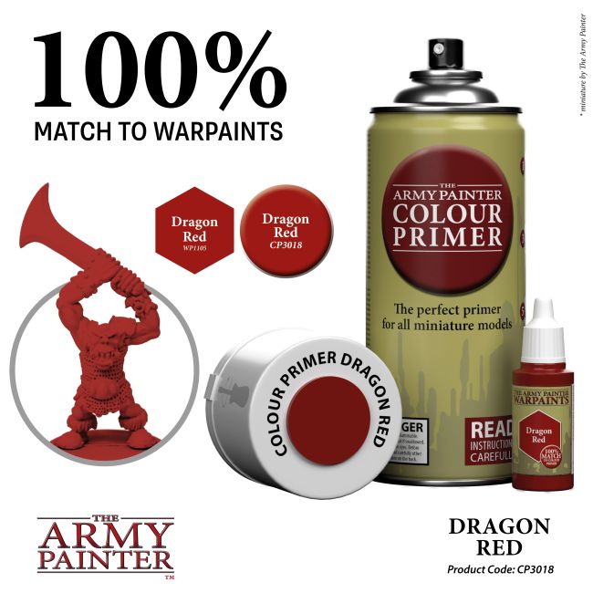 Colour Primer: Dragon Red from The Army Painter image 4