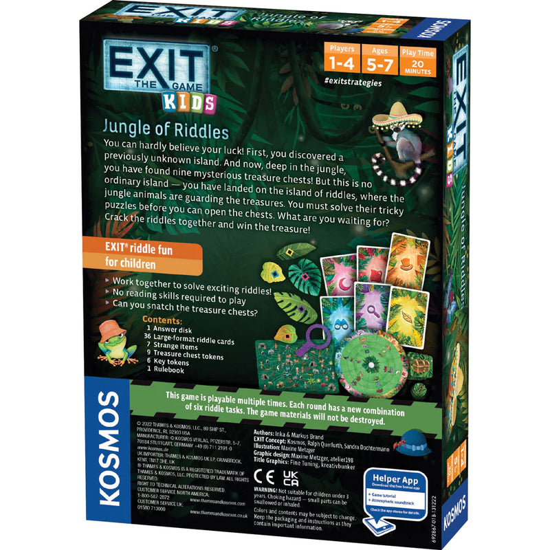 EXIT: Kids - Jungle of Riddles by Thames & Kosmos | Watchtower.shop