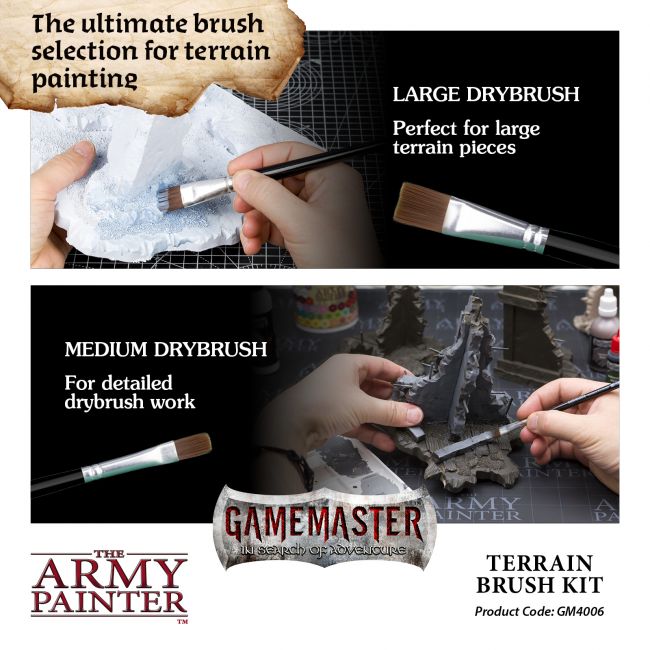 Gamemaster: Terrain Brush Kit from The Army Painter image 2