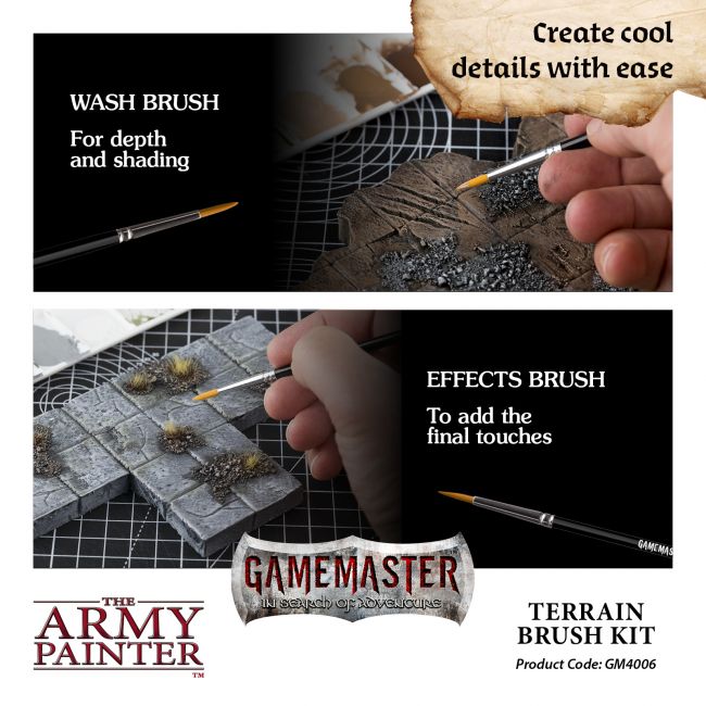 Gamemaster: Terrain Brush Kit from The Army Painter image 3