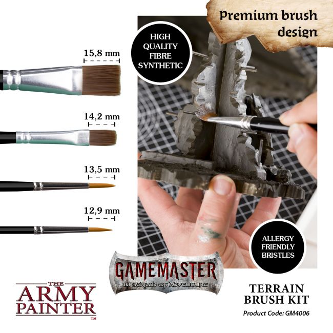 Gamemaster: Terrain Brush Kit from The Army Painter image 4