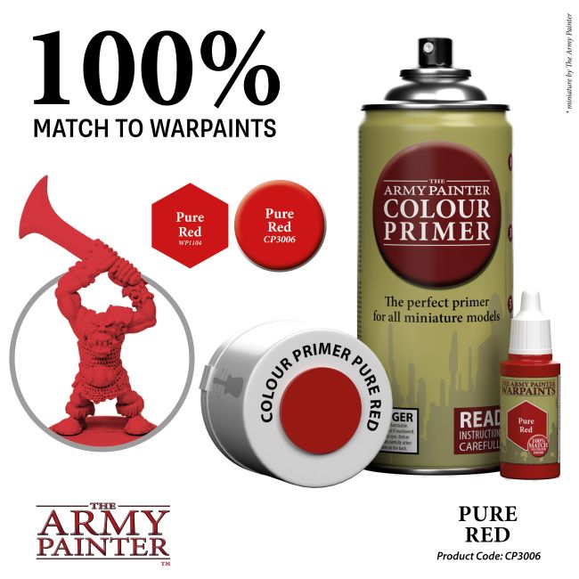 Colour Primer: Pure Red from The Army Painter image 4