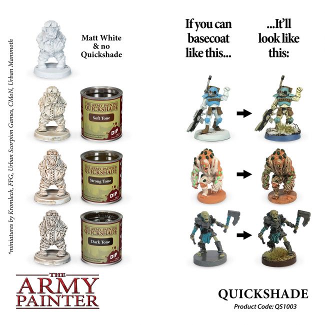 Quickshade: Quick Shade Dark Tone 250ml from The Army Painter image 4