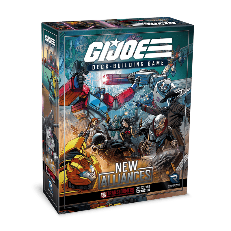 G.I. JOE: Deckbuilding Game - New Alliances (A Transformers Crossover) Expansion
