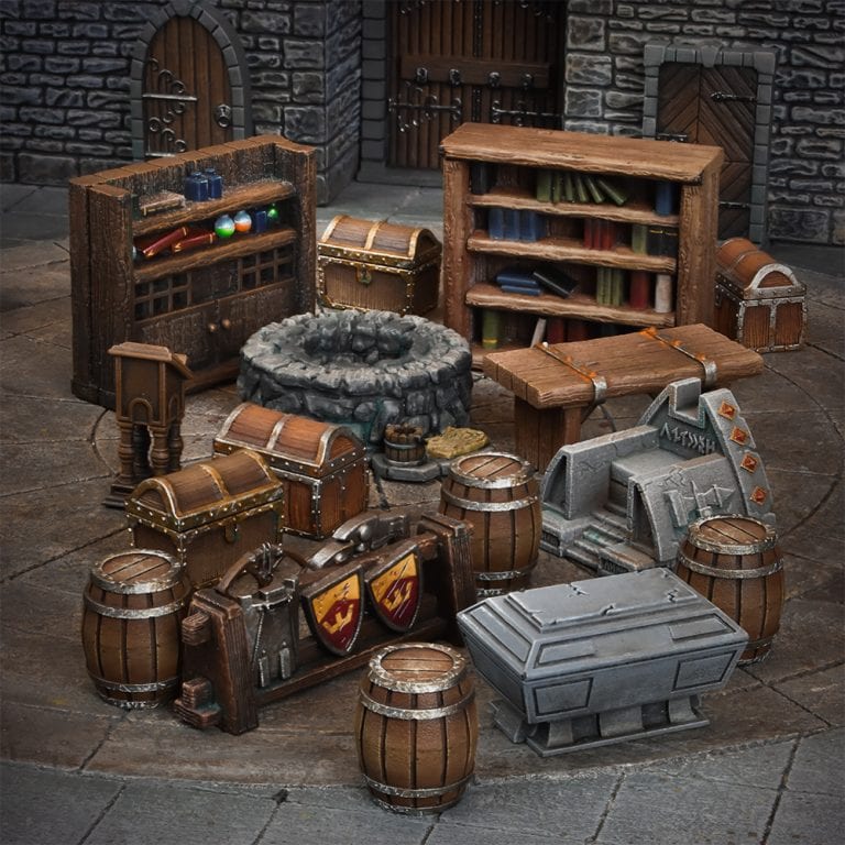 TerrainCrate: Dungeon Essentials from Mantic Entertainment image 1