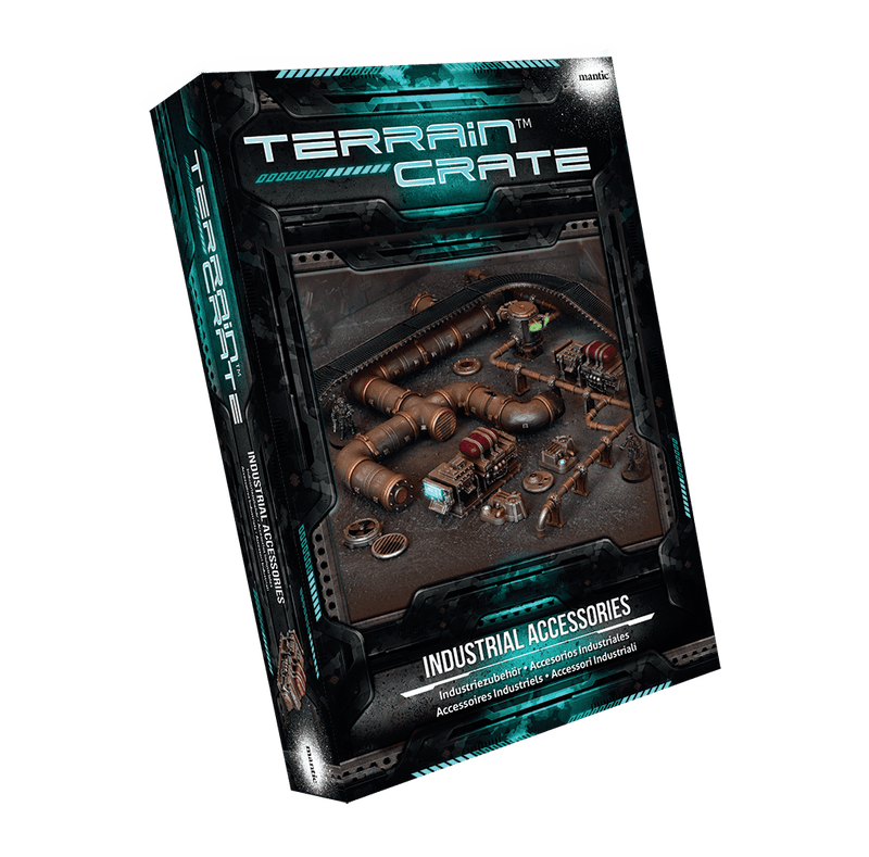 TerrainCrate: Industrial Accessories from Mantic Entertainment image 1