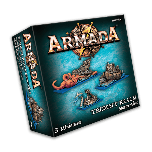 Armada: Trident Realm Starter Fleet from Mantic Entertainment image 1