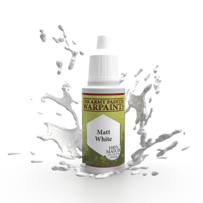 Warpaints: Matt White 18ml from The Army Painter image 1