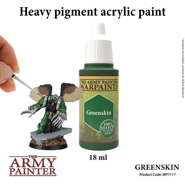Warpaints: Greenskin 18ml from The Army Painter image 2