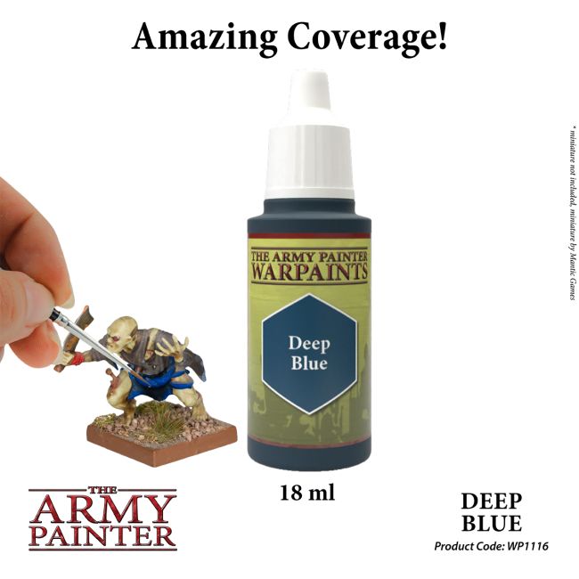 Warpaints: Deep Blue 18ml from The Army Painter image 2