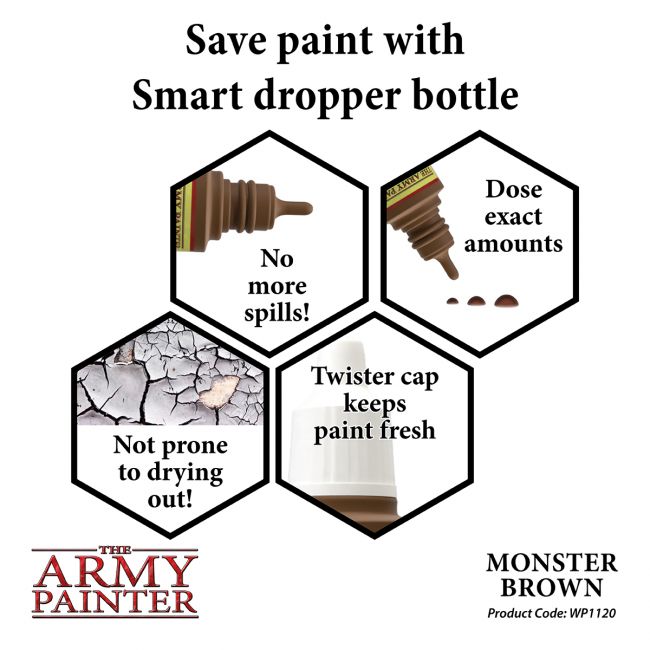 Warpaints: Monster Brown 18ml from The Army Painter image 3