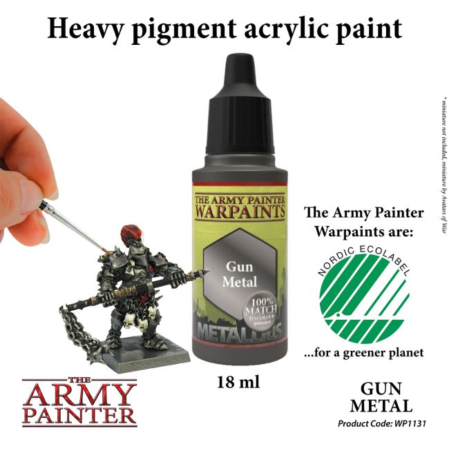 Warpaints: Gun Metal 18ml from The Army Painter image 2